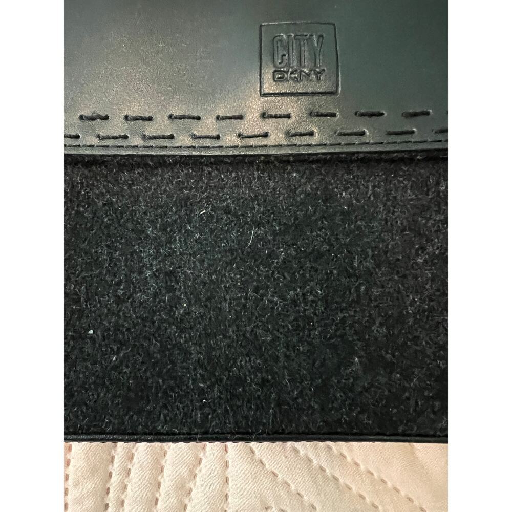 City DYNK Wool/Leather Purse Over Shoulder Flat & Long - Picture 5 of 9